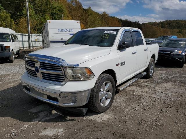 1C6RR7LT0ES380004 - 2014 RAM 1500 SLT WHITE photo 2