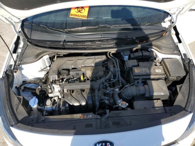 3KPA24AD1ME378543 - 2021 KIA RIO LX WHITE photo 7