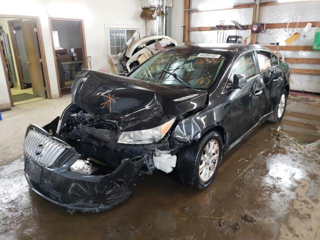 1G4GB5E31CF213741 - 2012 BUICK LACROSSE C BLACK photo 2