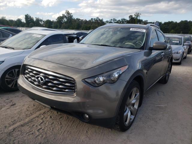 JN8BS1MW0AM830600 - 2010 INFINITI FX50 GRAY photo 2