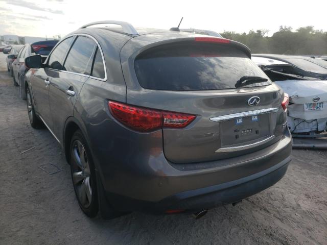 JN8BS1MW0AM830600 - 2010 INFINITI FX50 GRAY photo 3