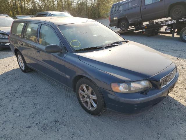 YV1SW58D621185450 - 2002 VOLVO V70 2.4T BLUE photo 1