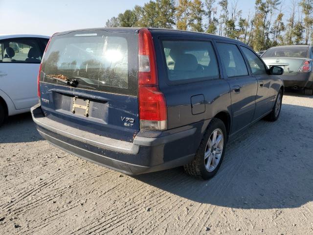 YV1SW58D621185450 - 2002 VOLVO V70 2.4T BLUE photo 4