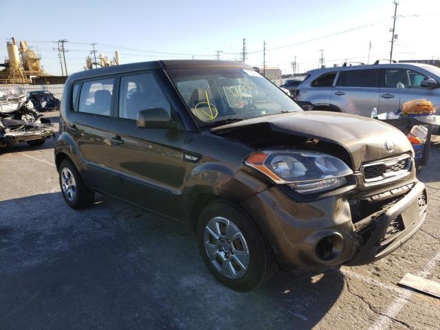 KNDJT2A52D7489113 - 2013 KIA SOUL BROWN photo 1