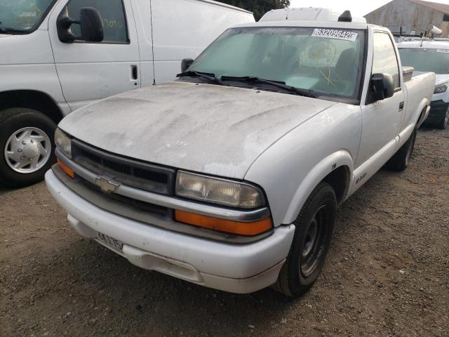 1GCCS14W61K107765 - 2001 CHEVROLET S TRUCK S1 WHITE photo 9