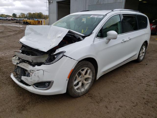 2C4RC1EG0JR182459 - 2018 CHRYSLER PACIFICA T WHITE photo 2