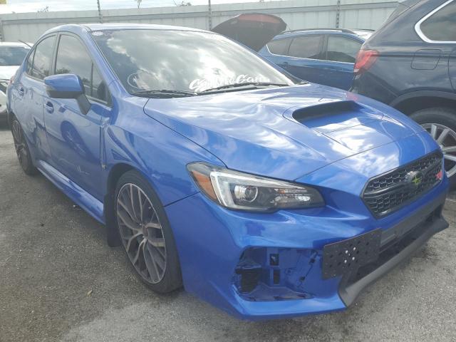 JF1VA2T68M9804830 - 2021 SUBARU WRX STI LI BLUE photo 1