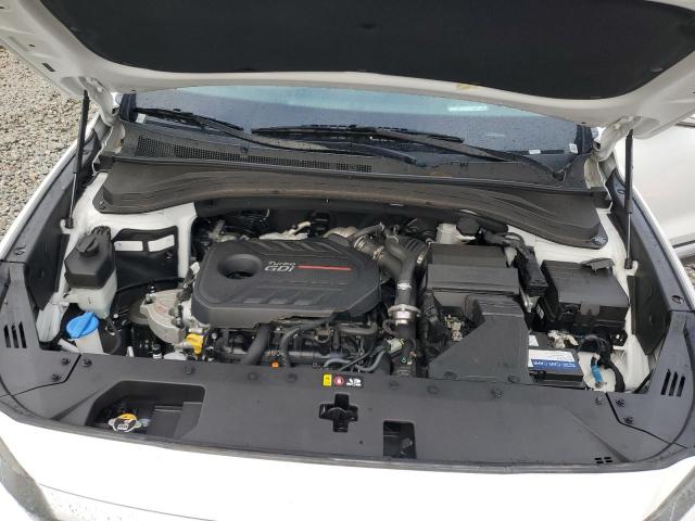 5NMS5CAA1KH105006 - 2019 HYUNDAI SANTA FE L WHITE photo 7