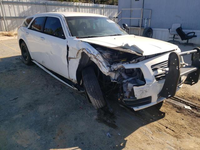 2D4GV47218H134816 - 2008 DODGE MAGNUM WHITE photo 1