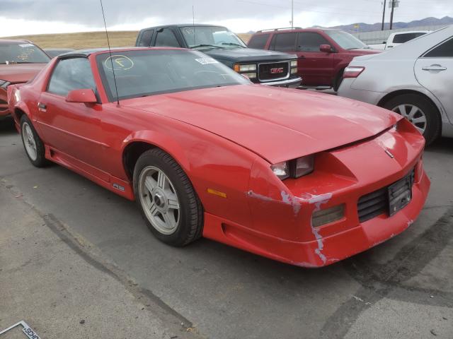 1G1FP23E8ML152324 - 1991 CHEVROLET CAMARO RS RED photo 1