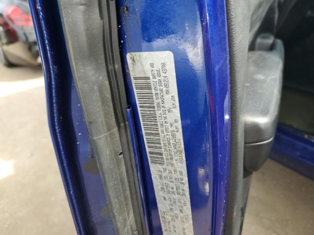 1C4GJXAN2JW289976 - 2018 JEEP WRANGLER S BLUE photo 10