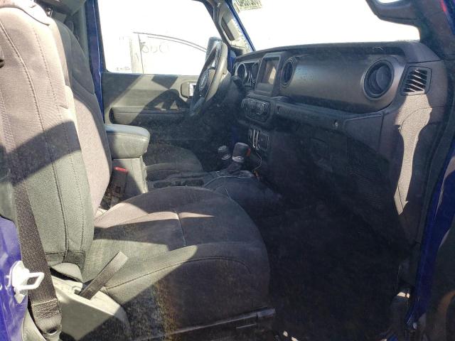 1C4GJXAN2JW289976 - 2018 JEEP WRANGLER S BLUE photo 5