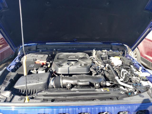 1C4GJXAN2JW289976 - 2018 JEEP WRANGLER S BLUE photo 7