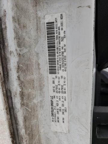 3C6TRVDG7EE107902 - 2014 RAM PROMASTER WHITE photo 10