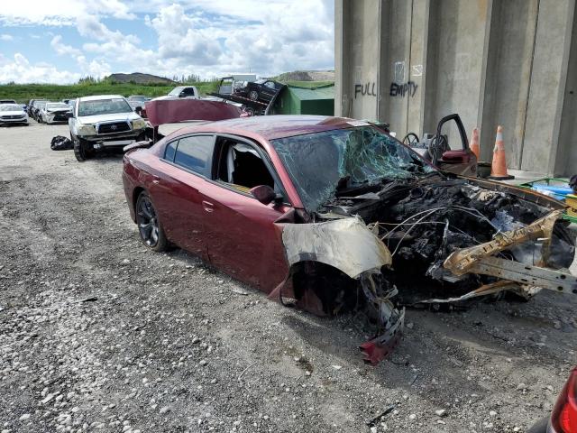 2C3CDXHG3KH512625 - 2019 DODGE CHARGER GT BURGUNDY photo 1