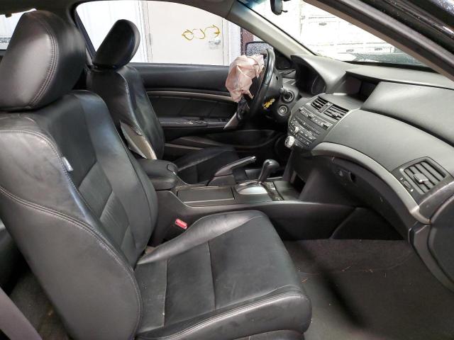 1HGCS12849A000995 - 2009 HONDA ACCORD EXL BLACK photo 5