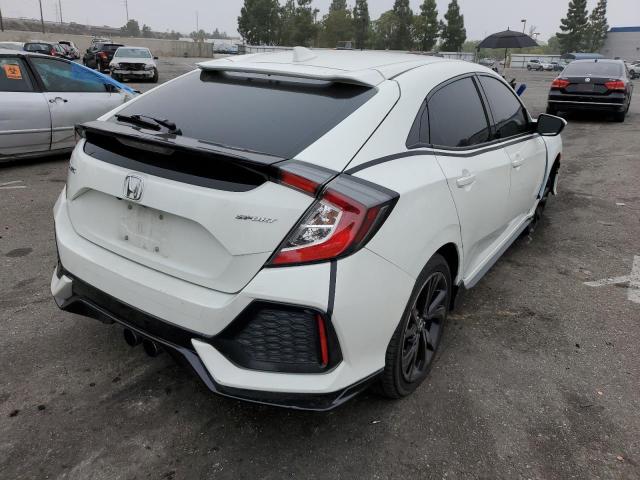 SHHFK7H48JU424175 - 2018 HONDA CIVIC SPOR WHITE photo 4