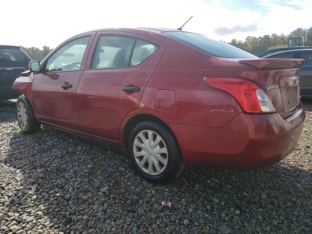 3N1CN7AP4EL854764 - 2014 NISSAN VERSA RED photo 3