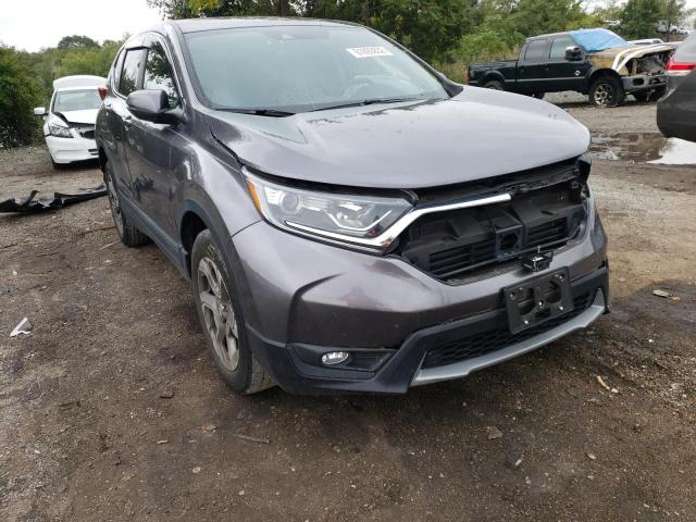 7FARW2H86JE057502 - 2018 HONDA CR-V EXL GRAY photo 1