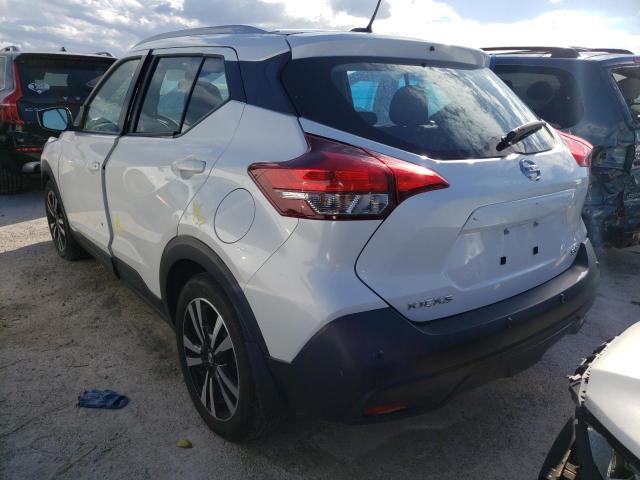 3N1CP5CV9LL523900 - 2020 NISSAN KICKS SV WHITE photo 3