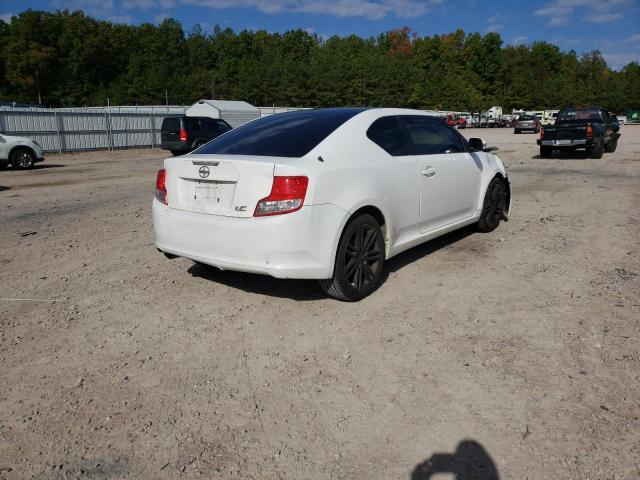 JTKJF5C78D3046729 - 2013 TOYOTA SCION TC თეთრი ფოტო 4
