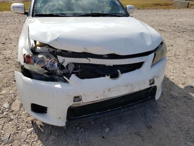 JTKJF5C78D3046729 - 2013 TOYOTA SCION TC თეთრი ფოტო 9