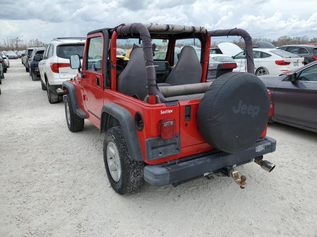 1J4FY29P7VP403853 - 2020 JEEP WRANGLER RED photo 3