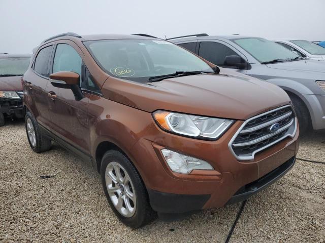 MAJ3S2GE5LC317365 - 2020 FORD ECOSPORT S BROWN photo 1