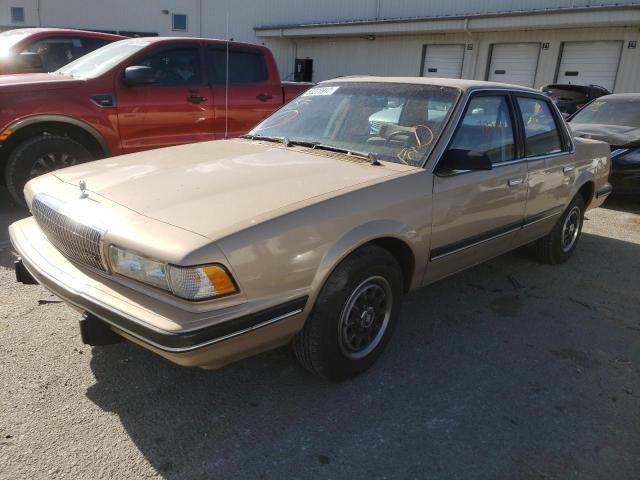 1G4AG54N2N6444242 - 1992 BUICK CENTURY SP TAN photo 2