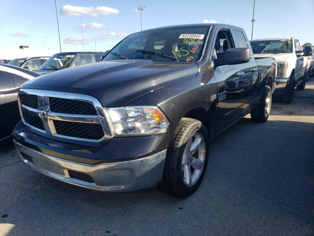 1C6RR6GT6HS550259 - 2017 RAM 1500 SLT BLACK photo 2