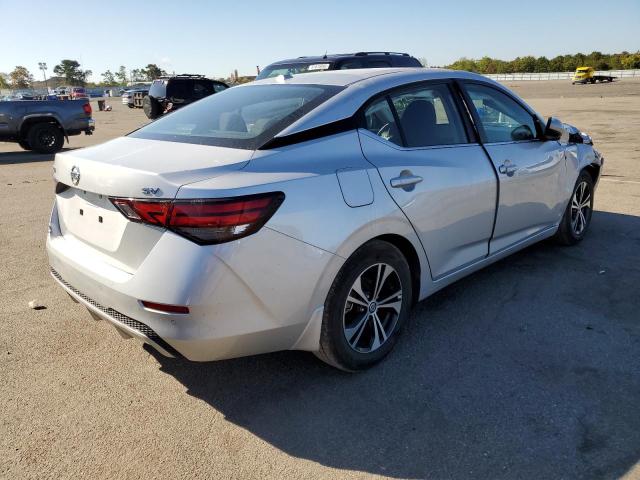 3N1AB8CV2NY248769 - 2022 NISSAN SENTRA SV SILVER photo 4