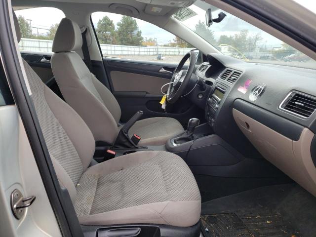 3VW2K7AJ2BM397890 - 2011 VOLKSWAGEN JETTA BASE SILVER photo 5