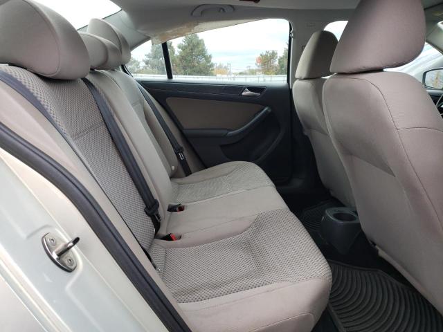 3VW2K7AJ2BM397890 - 2011 VOLKSWAGEN JETTA BASE SILVER photo 6