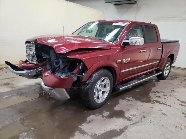 1C6RR7NTXDS671069 - 2013 RAM 1500 LARAM BURGUNDY photo 2