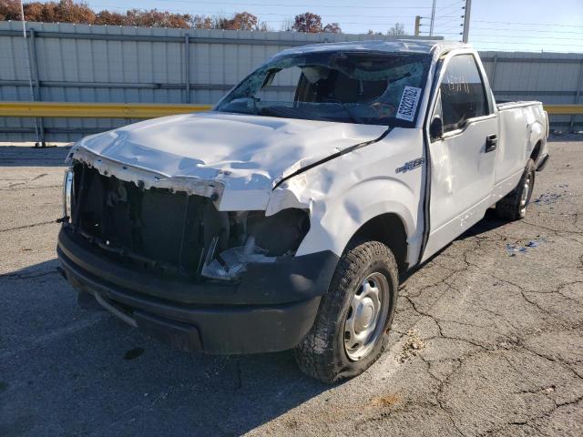 1FTMF1CM1BKD72281 - 2011 FORD F-150 XLT WHITE photo 2