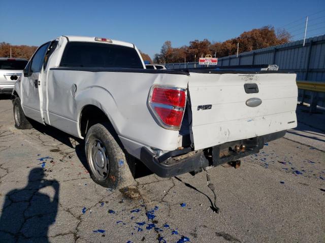 1FTMF1CM1BKD72281 - 2011 FORD F-150 XLT WHITE photo 3