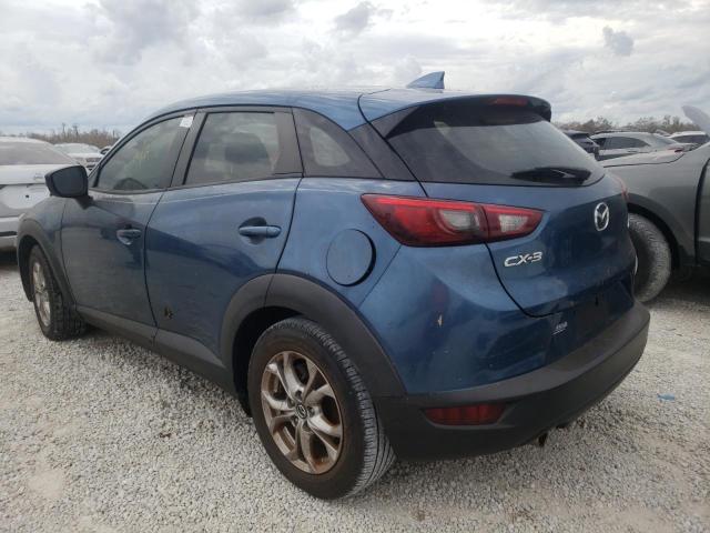 JM1DKDB7XJ0329402 - 2018 MAZDA CX-3 SPORT BLUE photo 3