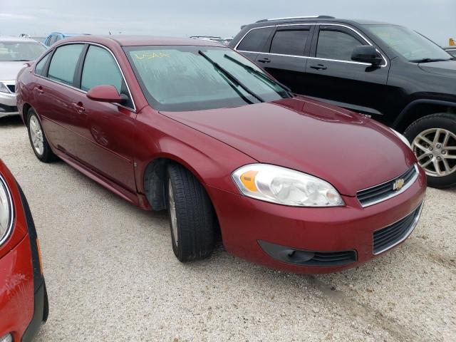 2G1WC57M991258518 - 2009 CHEVROLET IMPALA 2LT BURGUNDY photo 1