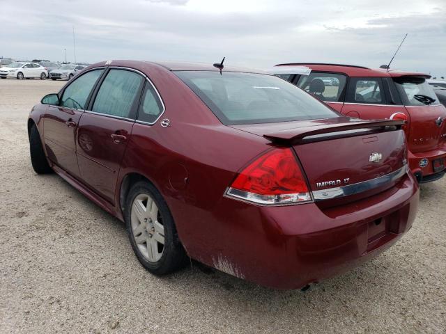 2G1WC57M991258518 - 2009 CHEVROLET IMPALA 2LT BURGUNDY photo 3