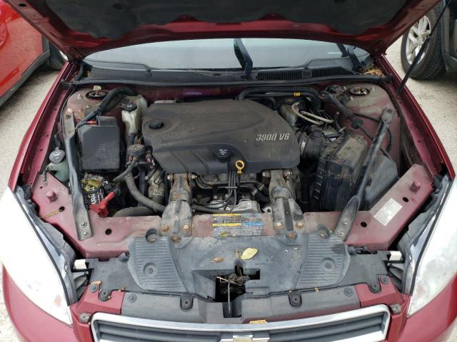 2G1WC57M991258518 - 2009 CHEVROLET IMPALA 2LT BURGUNDY photo 7