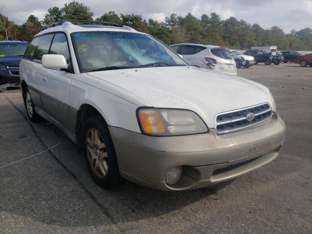 4S3BH6863Y7657858 - 2000 SUBARU LEGACY OUT WHITE photo 1