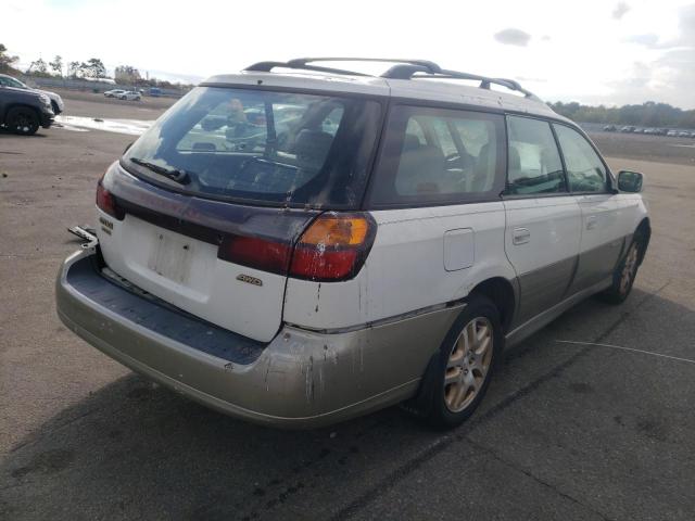 4S3BH6863Y7657858 - 2000 SUBARU LEGACY OUT WHITE photo 4