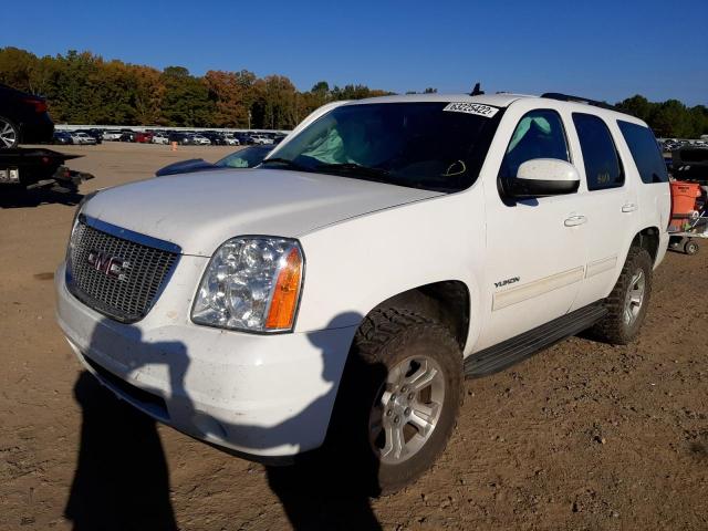 1GKS2AE08ER104325 - 2014 GMC YUKON SLE WHITE photo 2