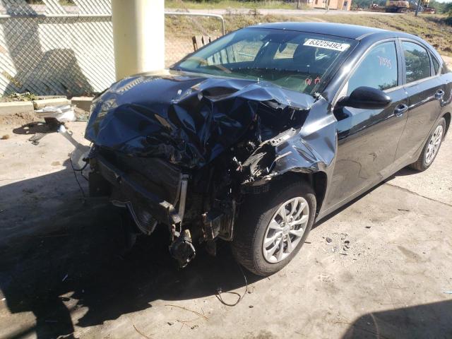 3KPF24AD9KE010226 - 2019 KIA FORTE FE BLACK photo 9