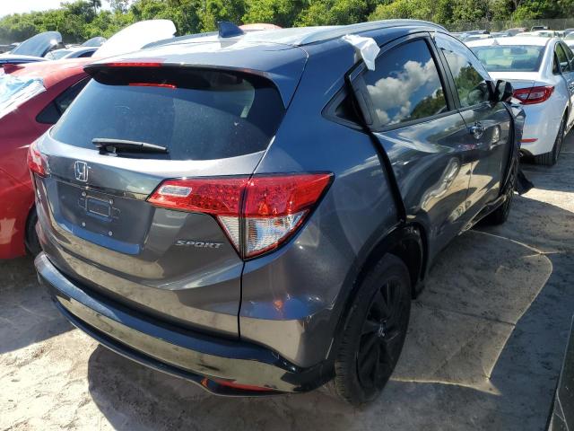 3CZRU5H10NM701304 - 2022 HONDA HR-V SPORT GRAY photo 4