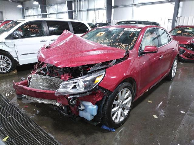 1G11H5SA2DF124248 - 2013 CHEVROLET MALIBU LTZ წითელი ფოტო 2