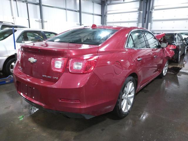 1G11H5SA2DF124248 - 2013 CHEVROLET MALIBU LTZ წითელი ფოტო 4