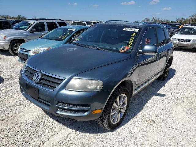 WVGZE77L77D007270 - 2007 VOLKSWAGEN TOUAREG V6 BLUE photo 2