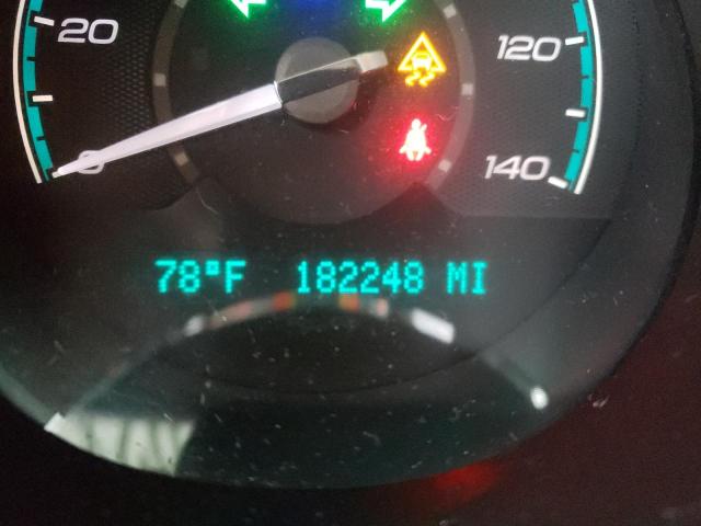 1G1ZC5EB5AF321013 - 2010 CHEVROLET MALIBU 1LT 黑色 照片 8