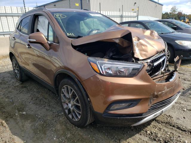 KL4CJ1SB2HB036250 - 2017 BUICK ENCORE SPO BROWN photo 1